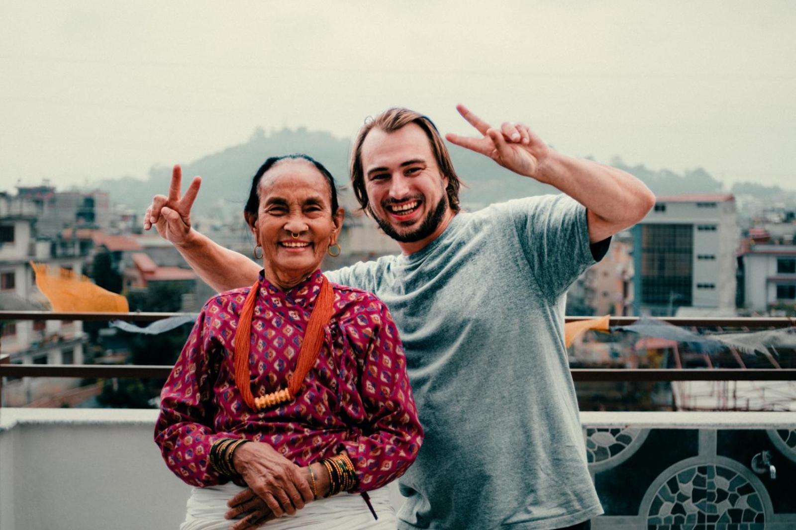 Peace Homestay Kathmandu Exteriör bild